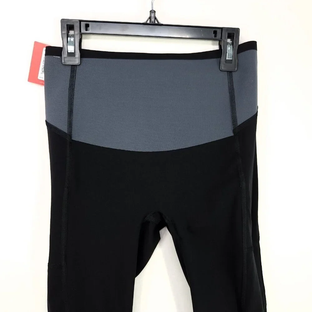 Spanx Every Wear Gloss Pockets Leggings Womens Size XS Very Black Tummy Control - Picture 5 of 16